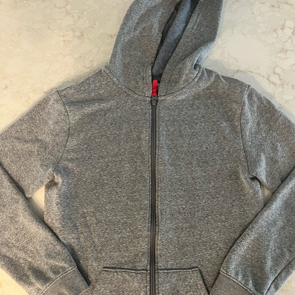 Cat & Jack Gray Zip-Up Hoodie Sweatshirt
